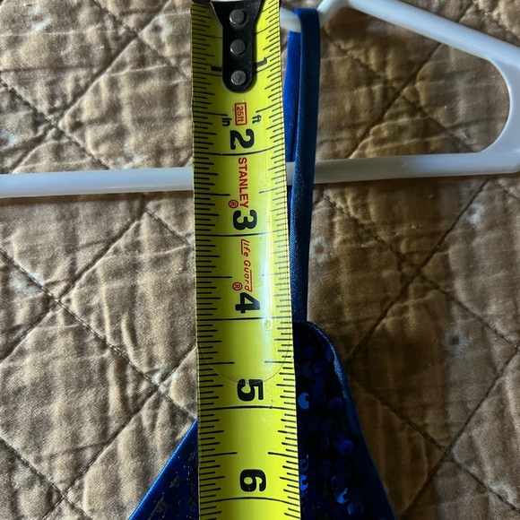 Allregra K royal blue sequin party/new years eve dress size M; like new - Picture 7 of 10